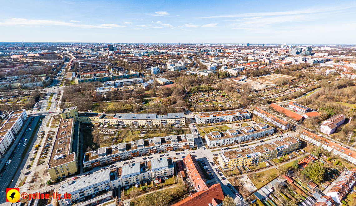 20.02.2023 - der Hachinger Bach zwischen Berg am Laim und Neuperlach